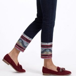 Anthro | Pilcro Patchwork Bandana Cuff Cro…